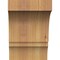 Ekena Millwork 5 1/2"W x 8"D x 8"H Balboa Smooth Knee Brace, Western Red Cedar BRC06X08X08BOA00SWR - alternate 3